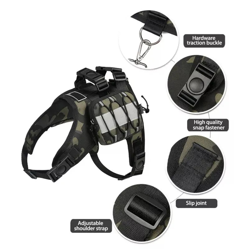 Self Carry Backpack Dog Harness